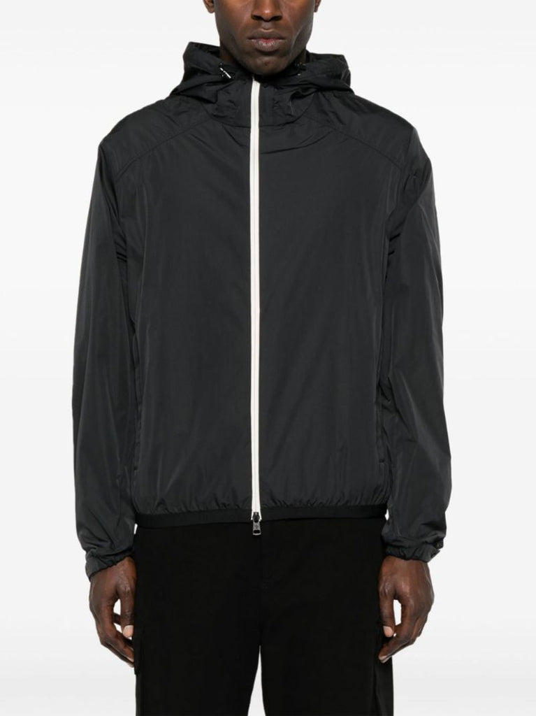 Black Clapier Hooded Jacket