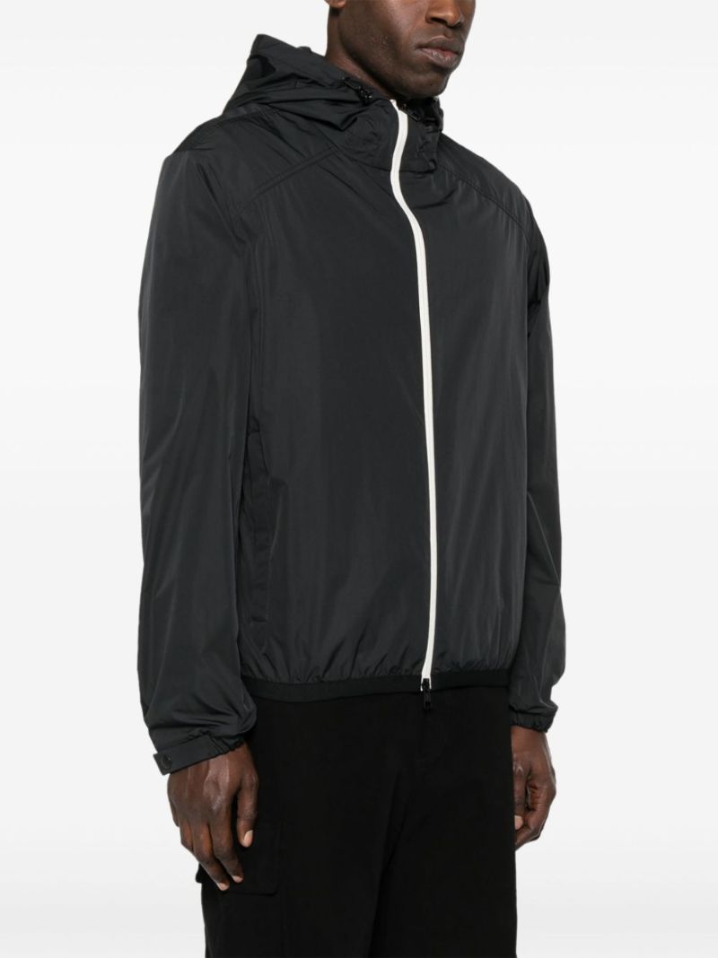Black Clapier Hooded Jacket
