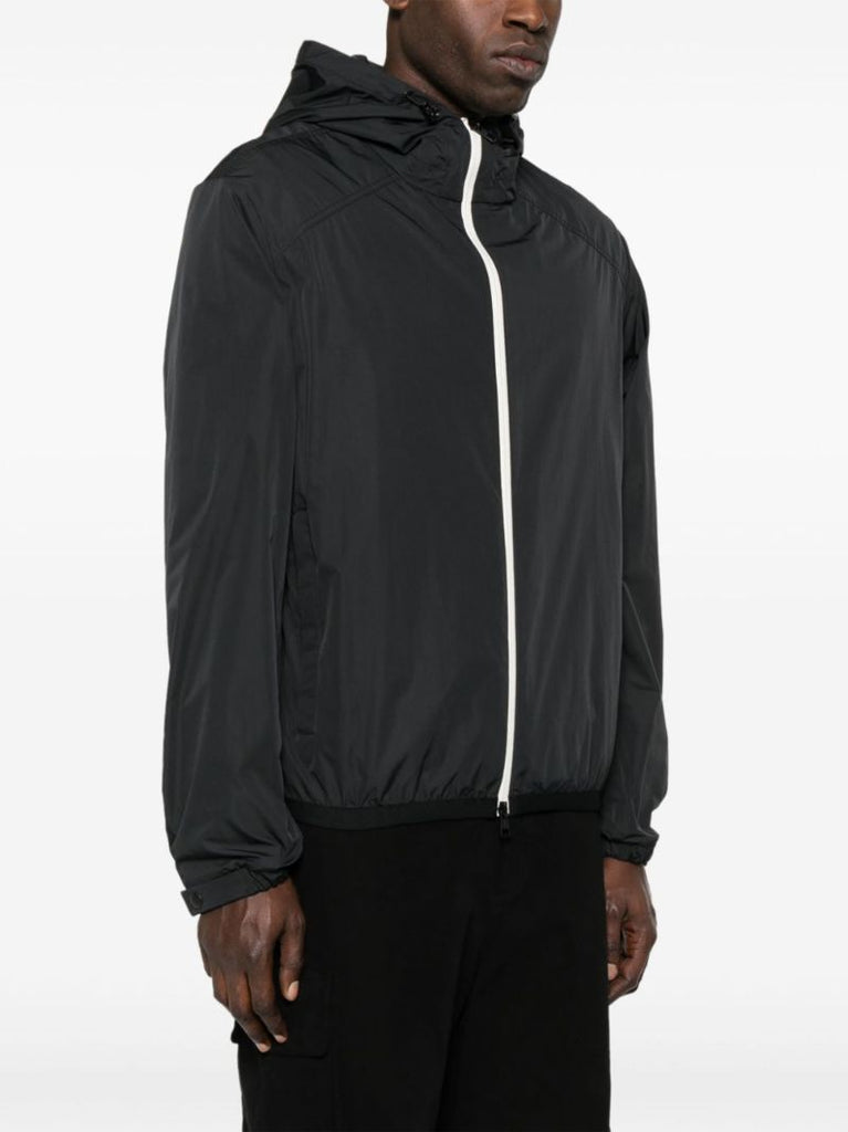 Black Clapier Hooded Jacket