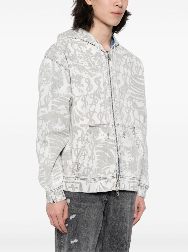 Kollage Zip-up Hoodie