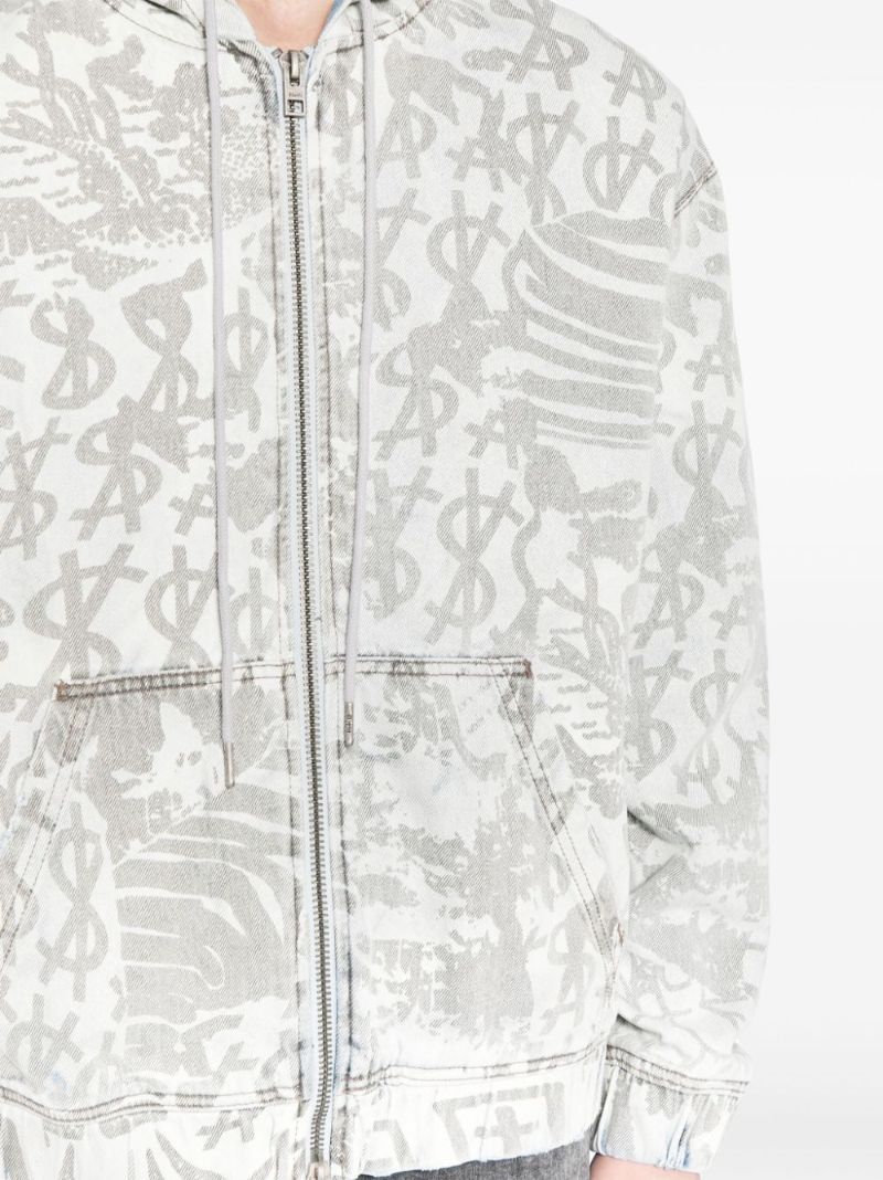 Kollage Zip-up Hoodie