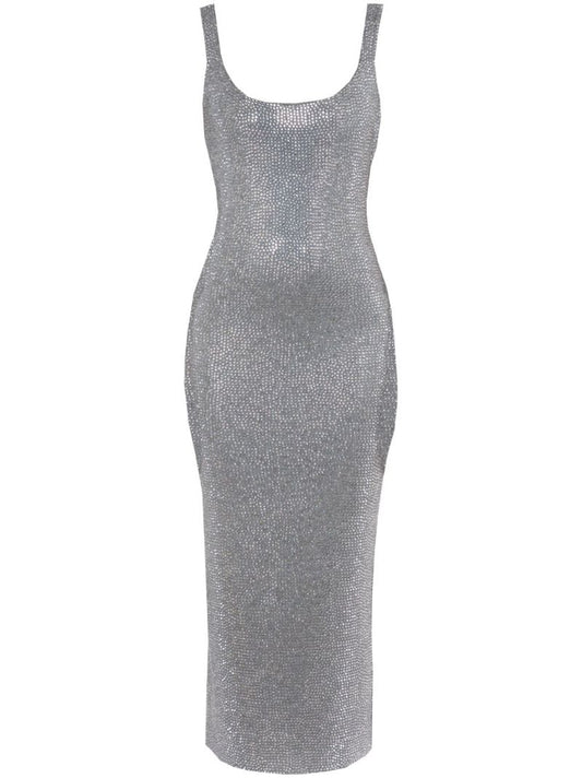 Grey Hornet Midi Dress