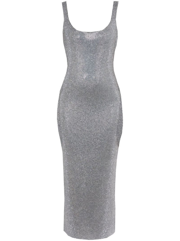 Grey Hornet Midi Dress
