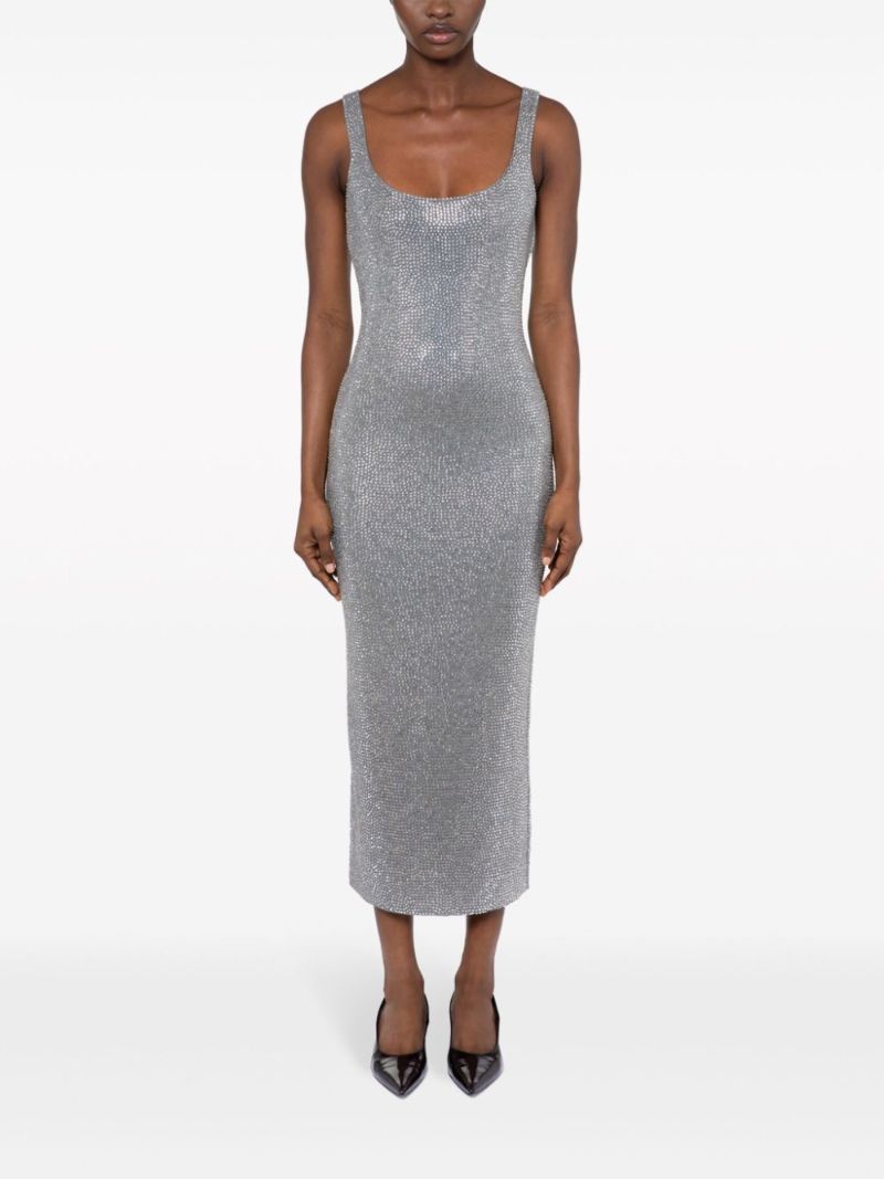 Grey Hornet Midi Dress