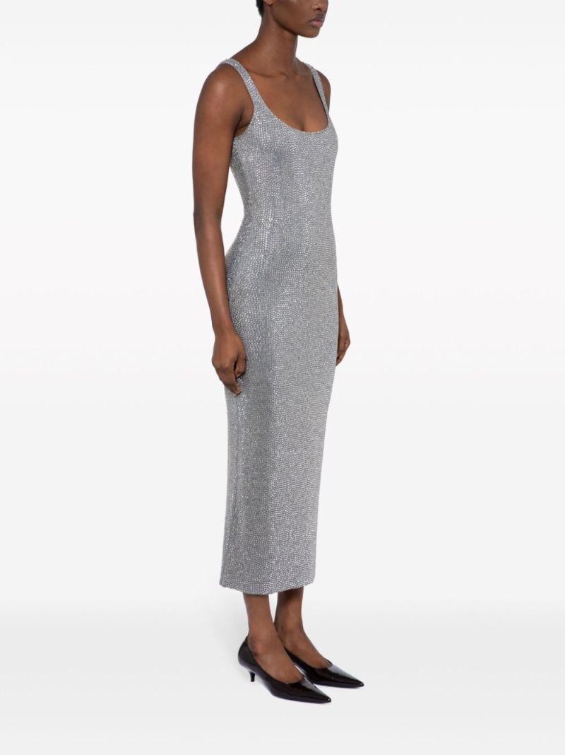 Grey Hornet Midi Dress