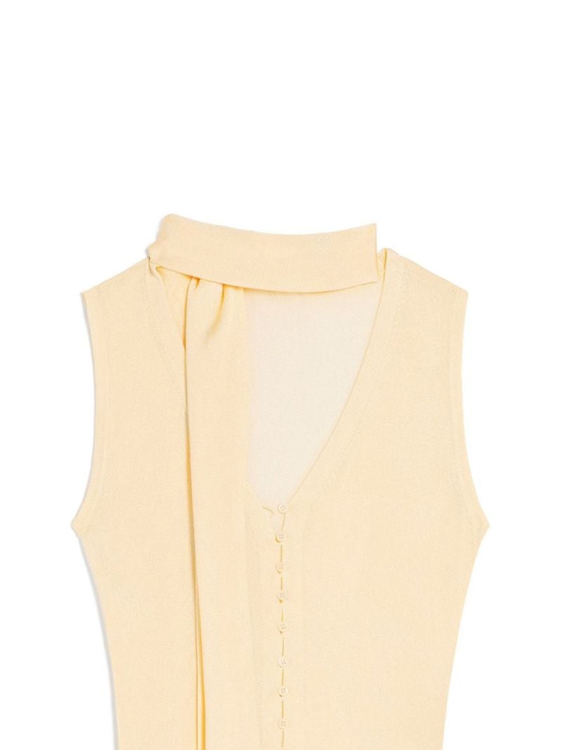 Yellow Le Haut Maestra Sleeveless Top