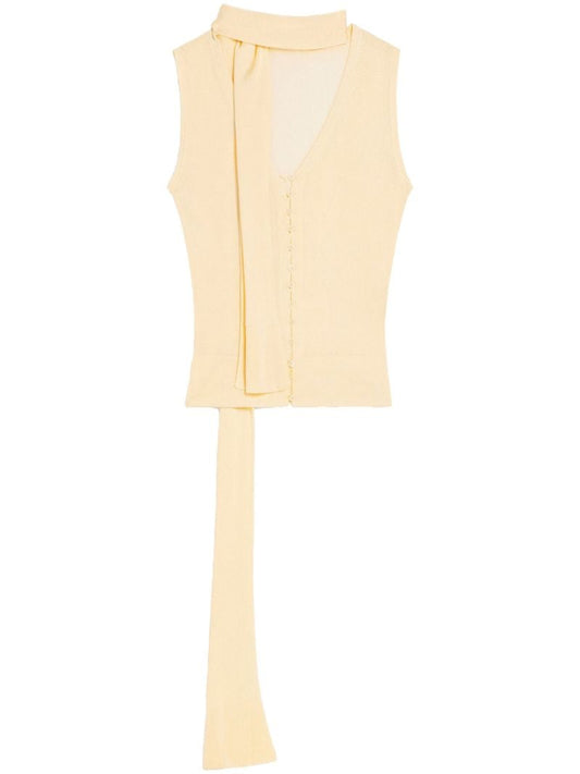 Yellow Le Haut Maestra Sleeveless Top