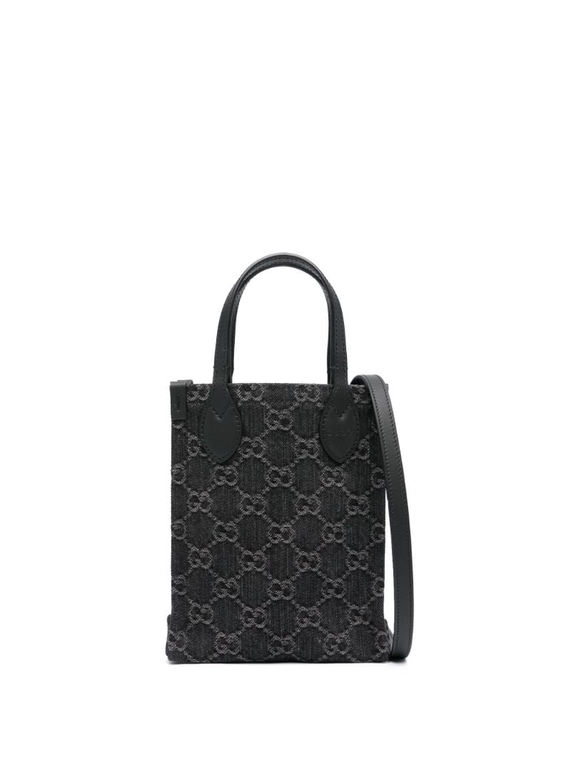 Black Ophidia Gg Tote Bag