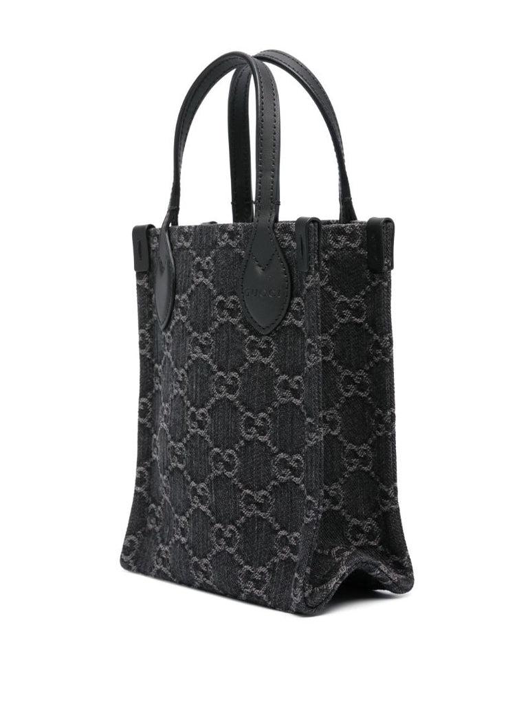 Black Ophidia Gg Tote Bag
