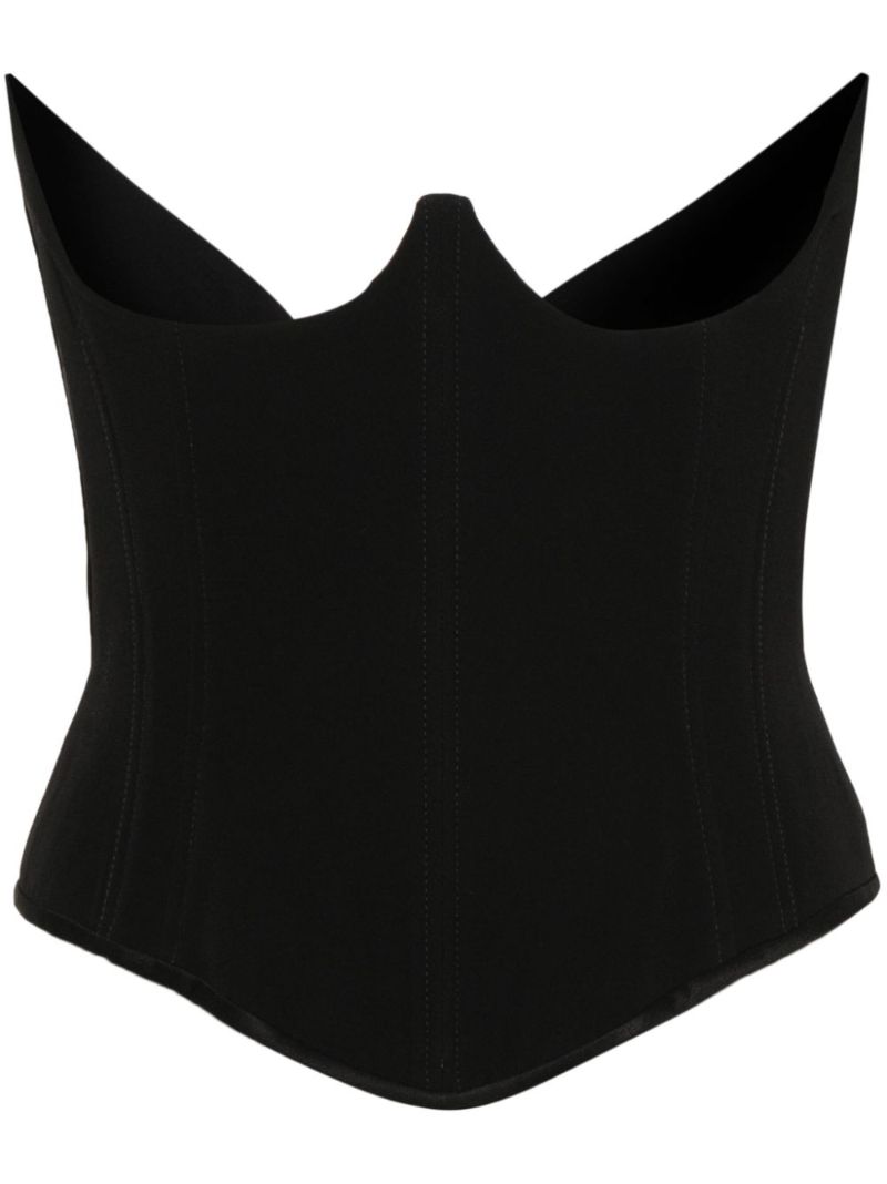 Black Bella Cupless Corset Top
