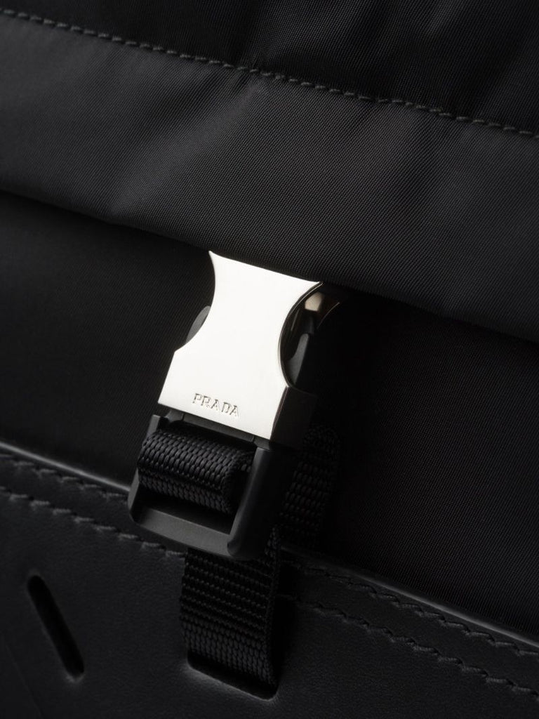 Black Re-nylon Travel Bag