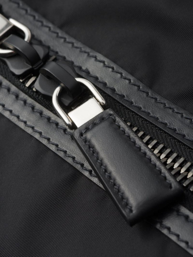Black Re-nylon Travel Bag
