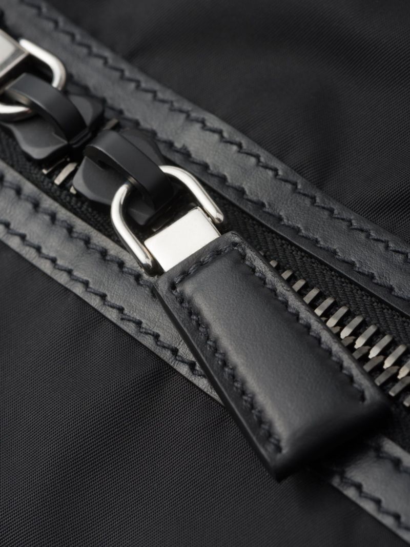 Black Re-nylon Travel Bag