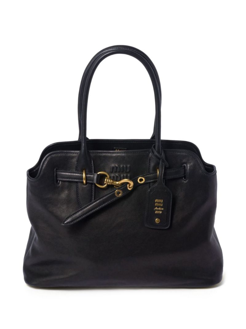 Nappa-leather Tote Bag