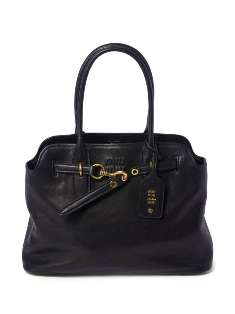 Nappa-leather Tote Bag