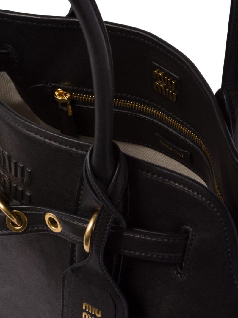 Nappa-leather Tote Bag