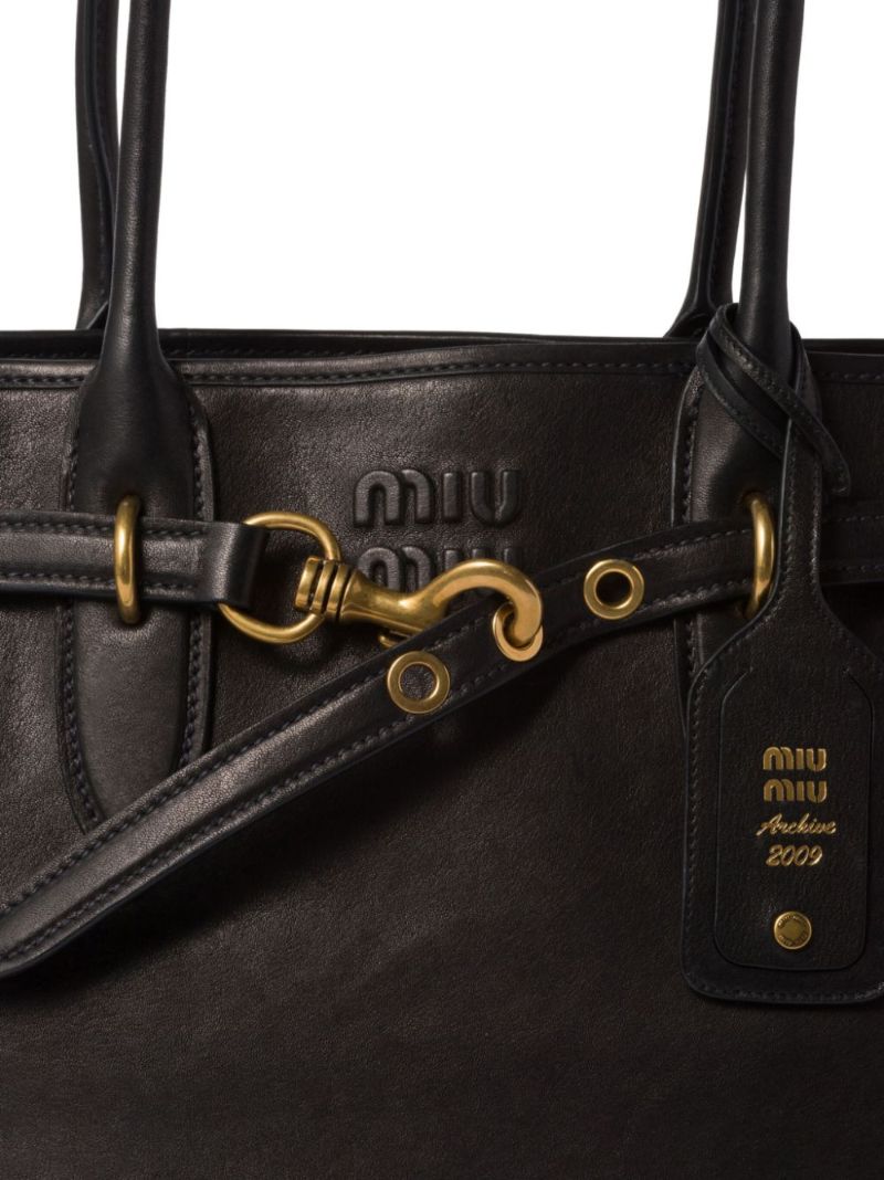Nappa-leather Tote Bag