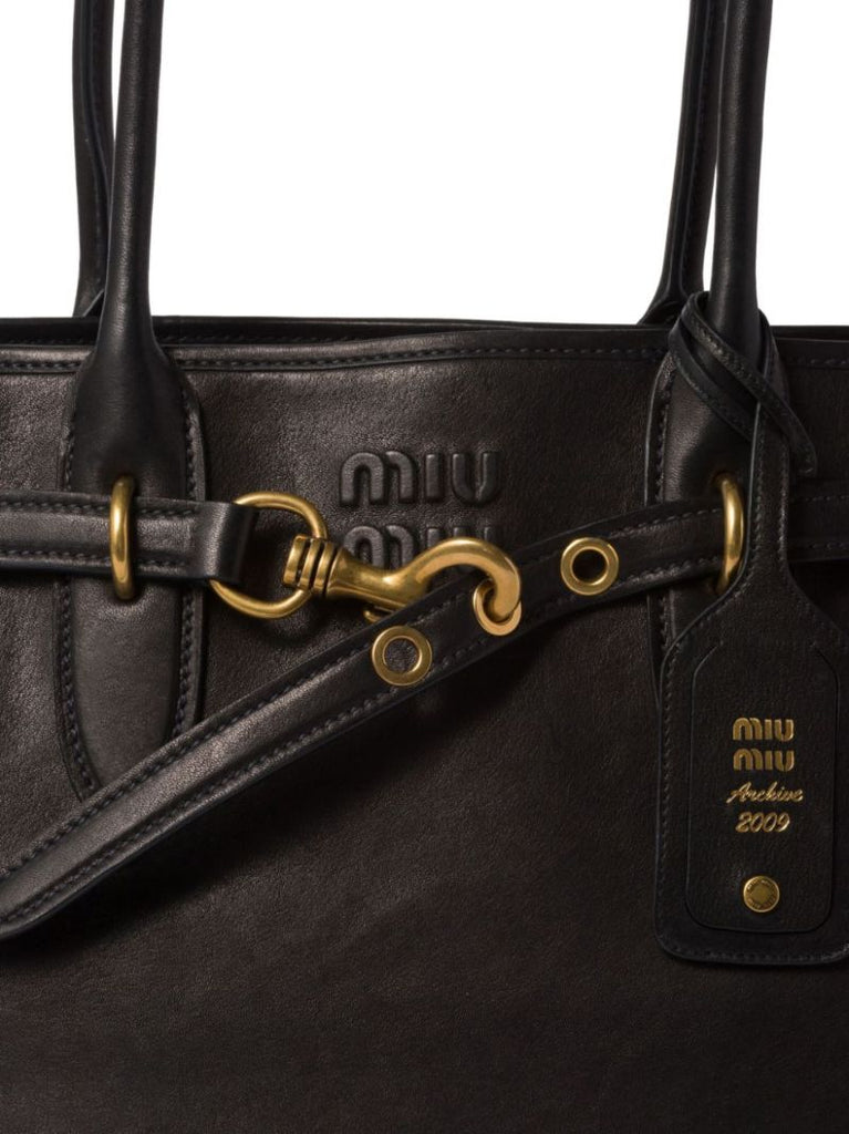 Nappa-leather Tote Bag
