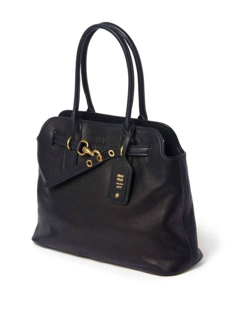 Nappa-leather Tote Bag