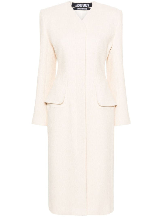 Neutral Le Manteau Cubo Coat