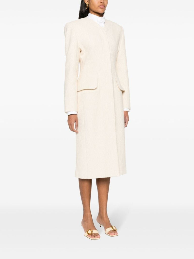 Neutral Le Manteau Cubo Coat