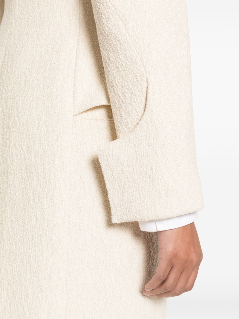 Neutral Le Manteau Cubo Coat