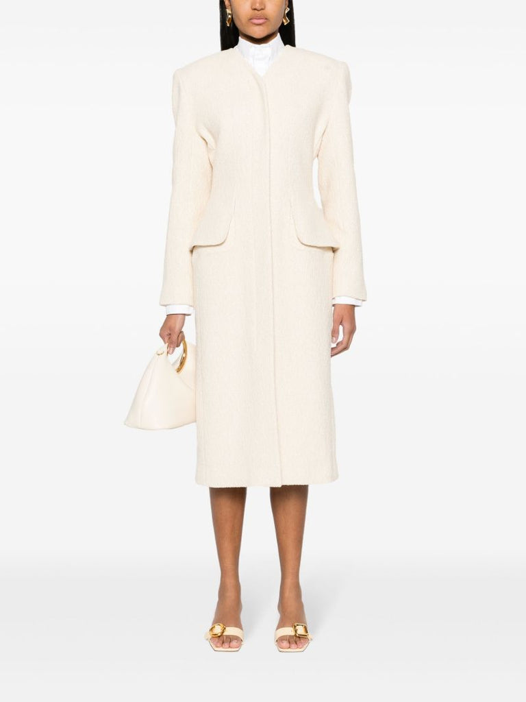 Neutral Le Manteau Cubo Coat