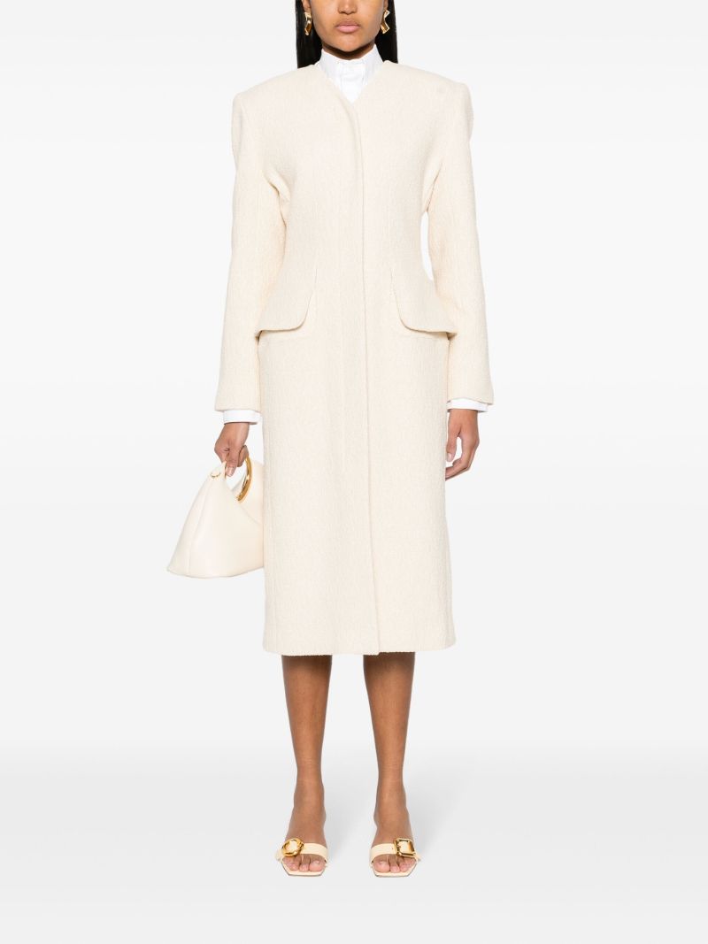 Neutral Le Manteau Cubo Coat