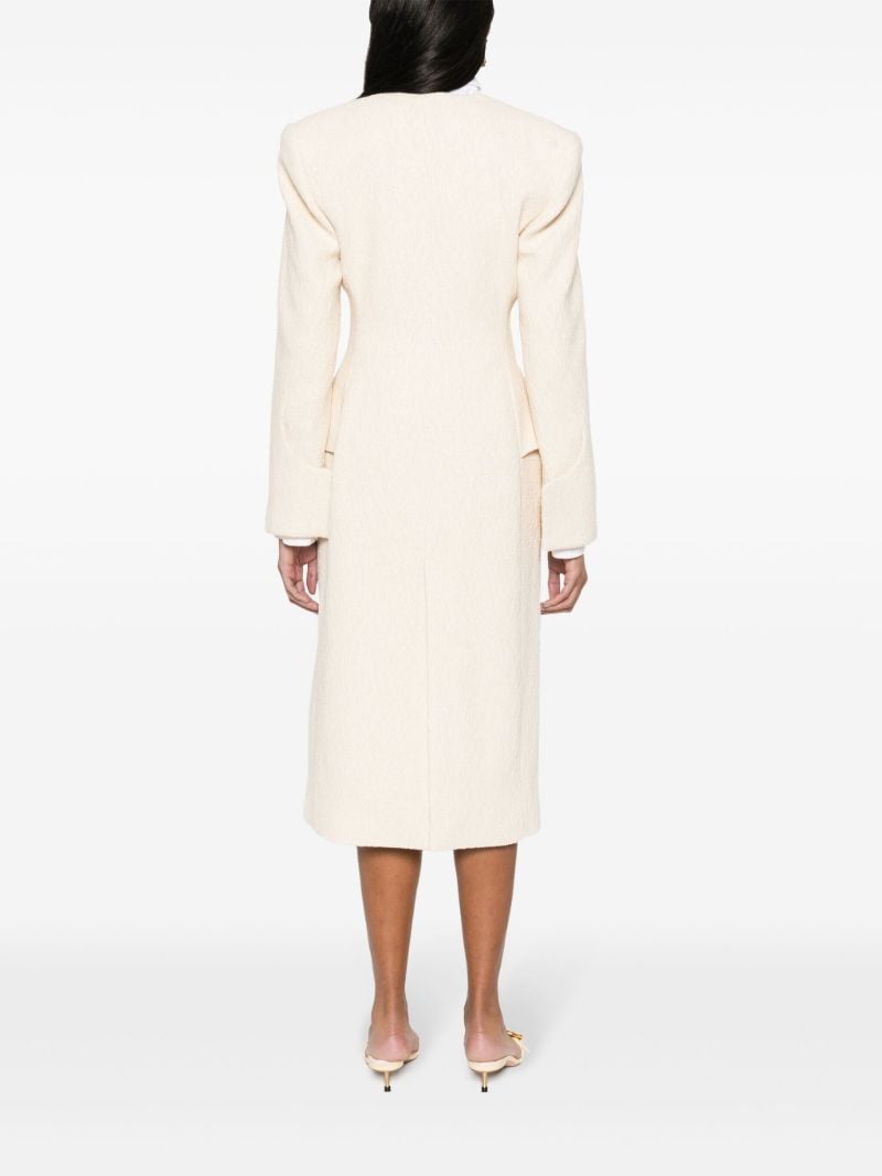 Neutral Le Manteau Cubo Coat