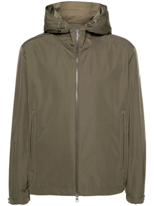 Green Traversier Hooded Windbreaker