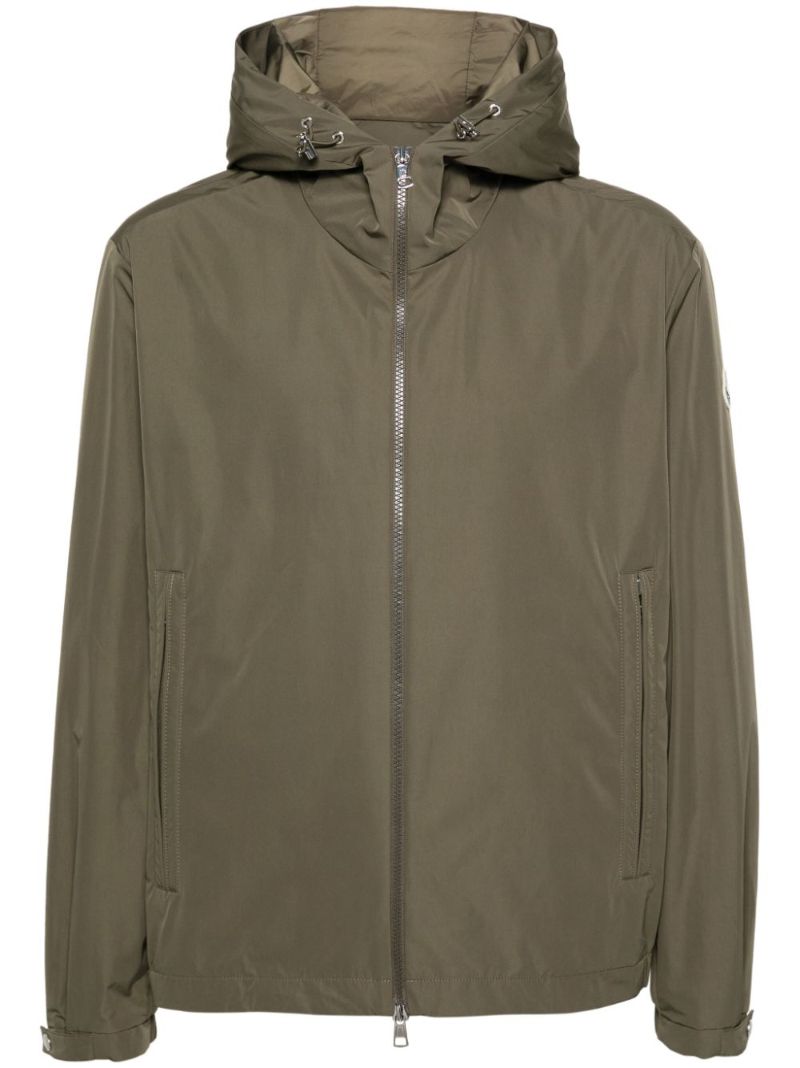 Green Traversier Hooded Windbreaker