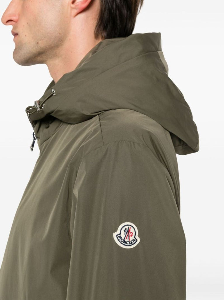 Green Traversier Hooded Windbreaker