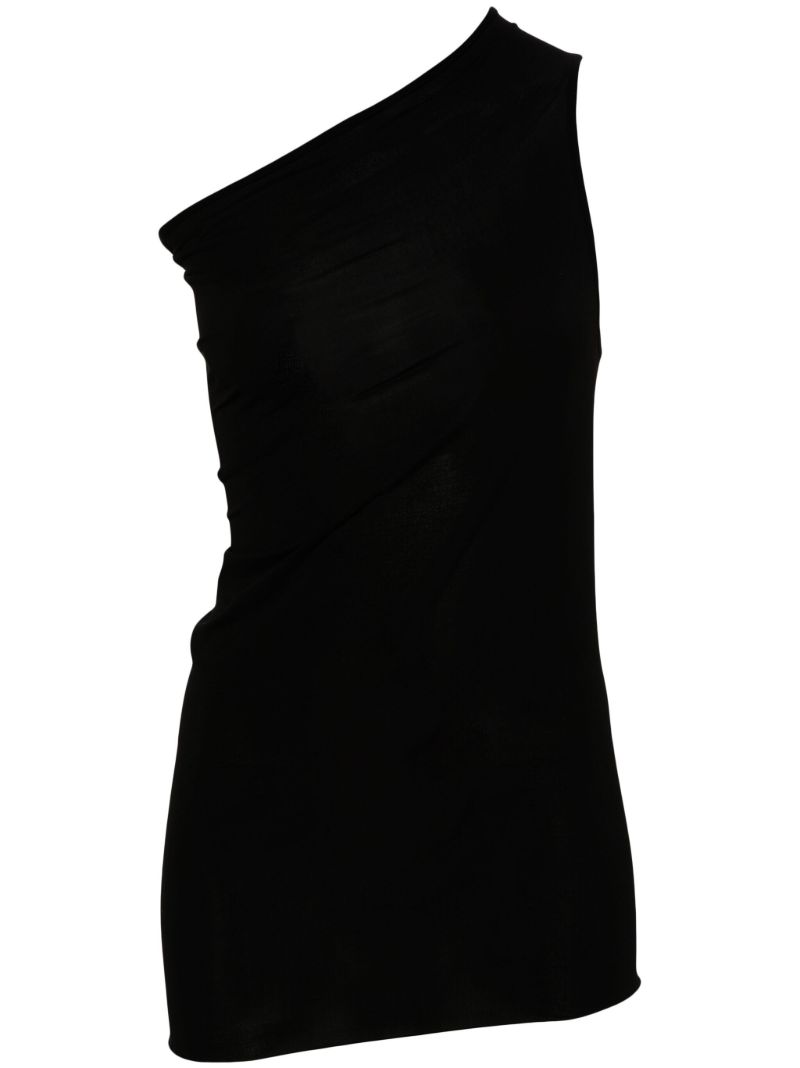 Black Athena One-shoulder Top