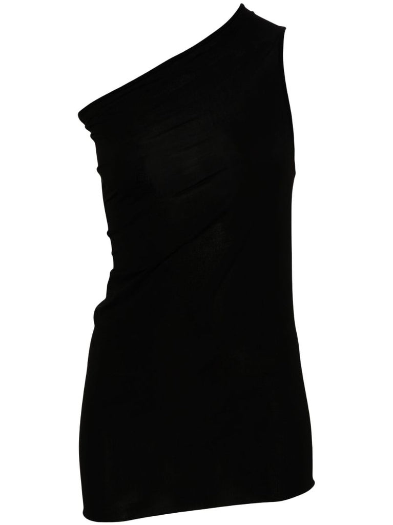 Black Athena One-shoulder Top