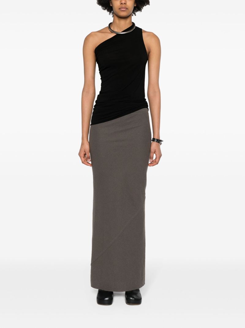 Black Athena One-shoulder Top
