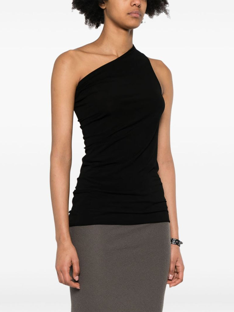 Black Athena One-shoulder Top