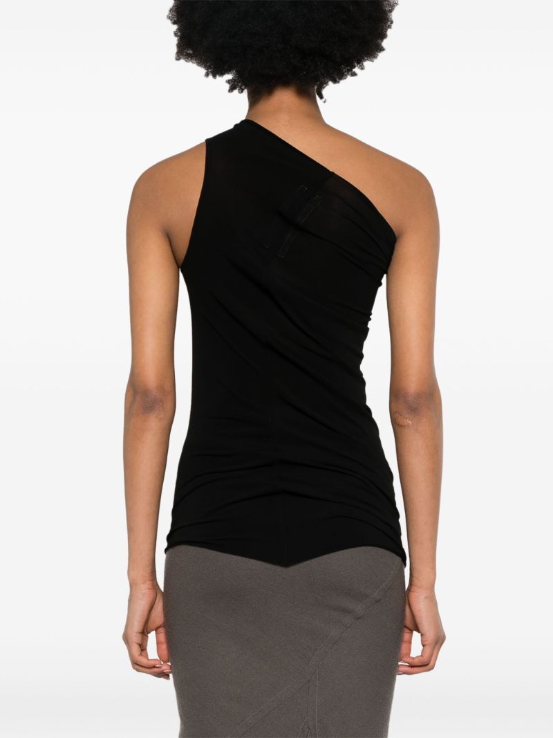 Black Athena One-shoulder Top