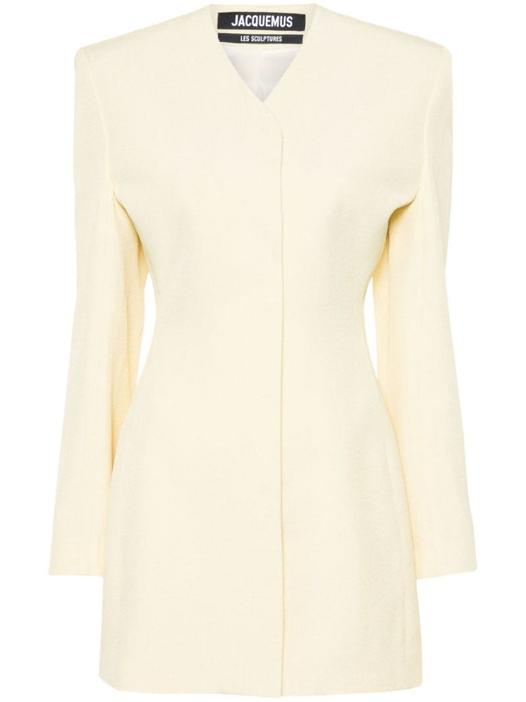 Yellow La Robe Cubo Mini Dress