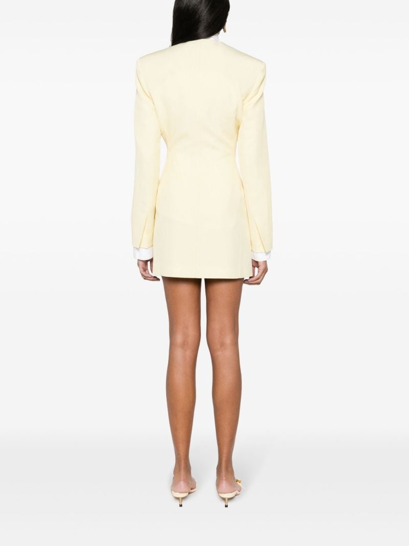 Yellow La Robe Cubo Mini Dress