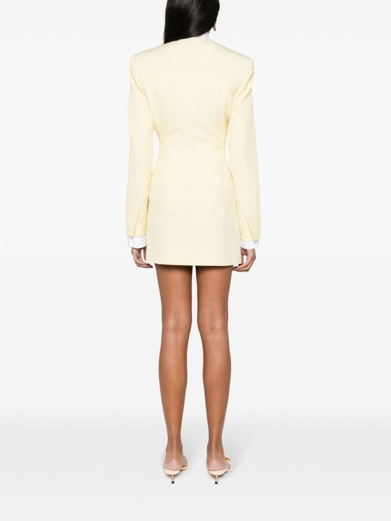 Yellow La Robe Cubo Mini Dress