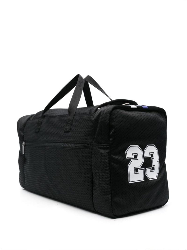 Black Logo-print Duffle Bag