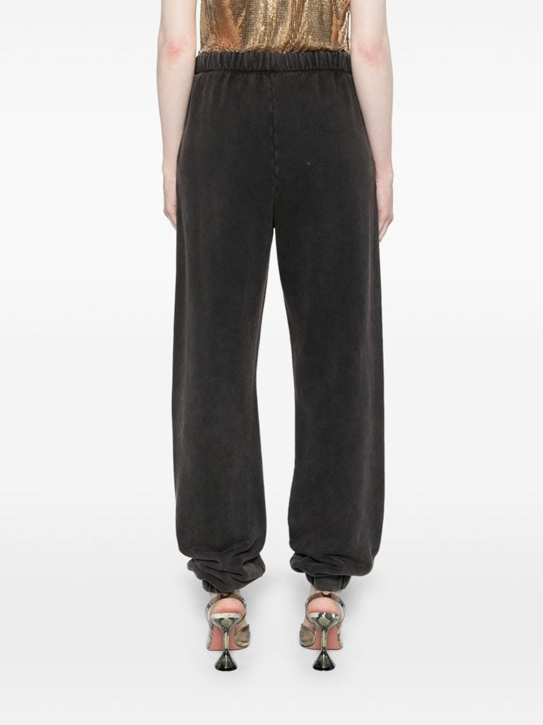 Black Penny Cotton Track Pants