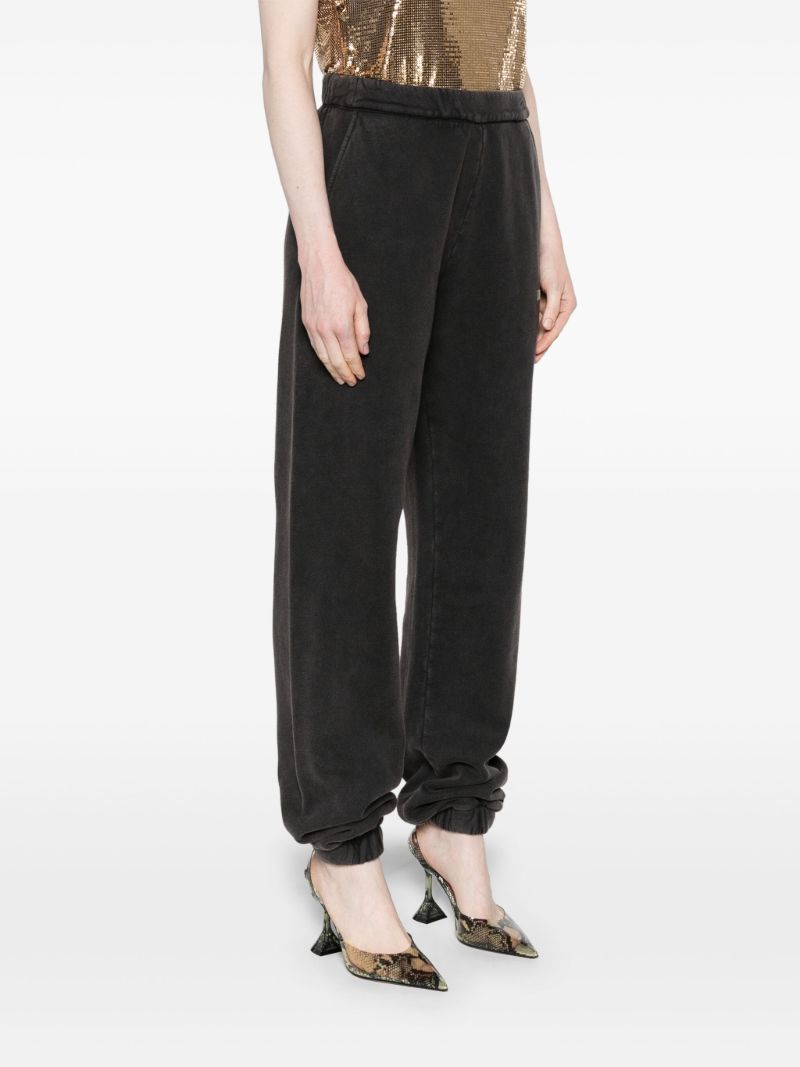 Black Penny Cotton Track Pants