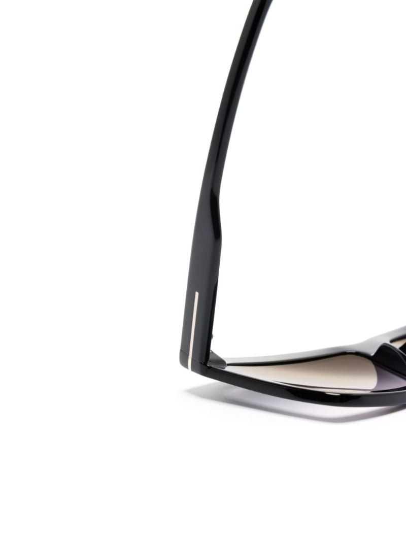 Black Eden Geometric-frame Sunglasses