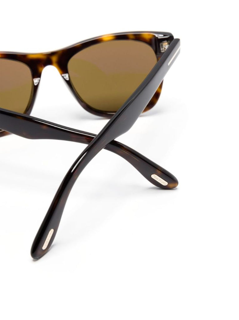 Brown Kevyn Square-frame Sunglasses