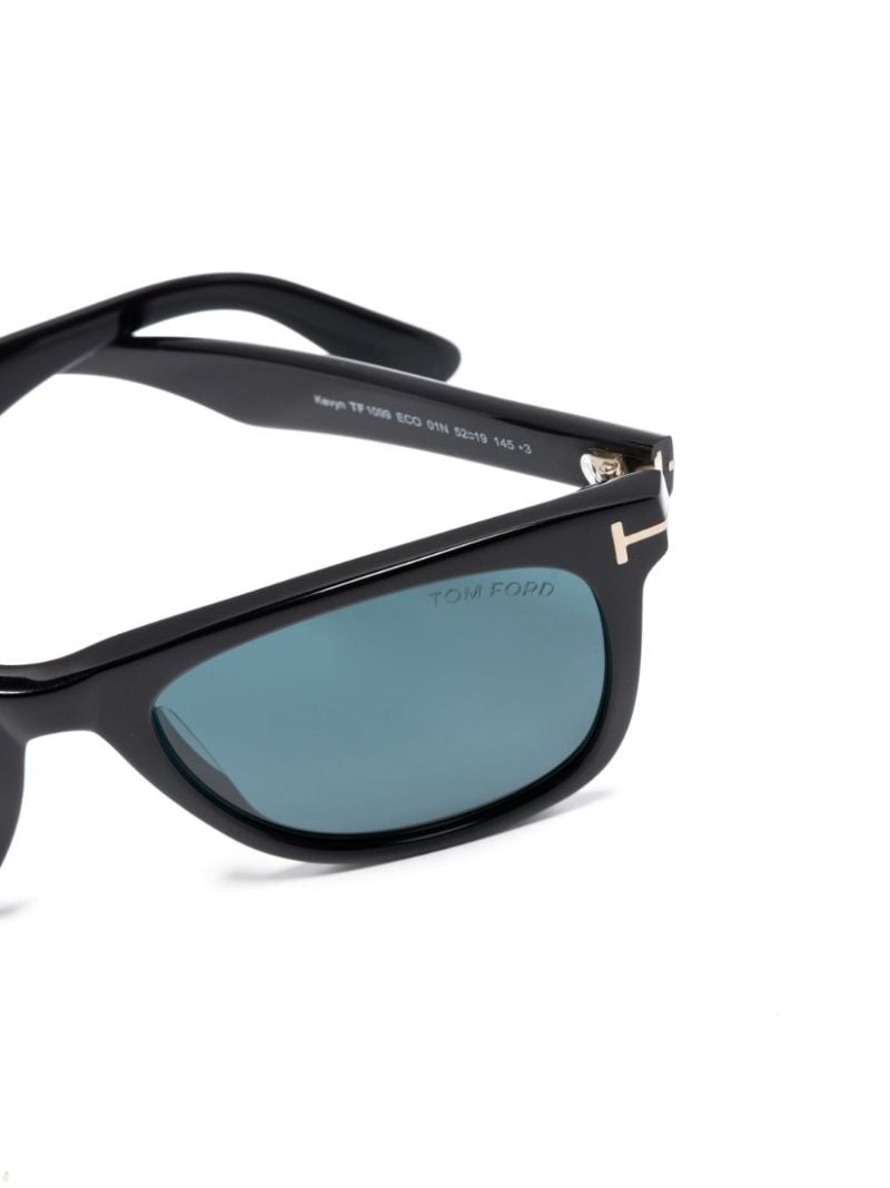 Black Kevyn Square-frame Sunglasses