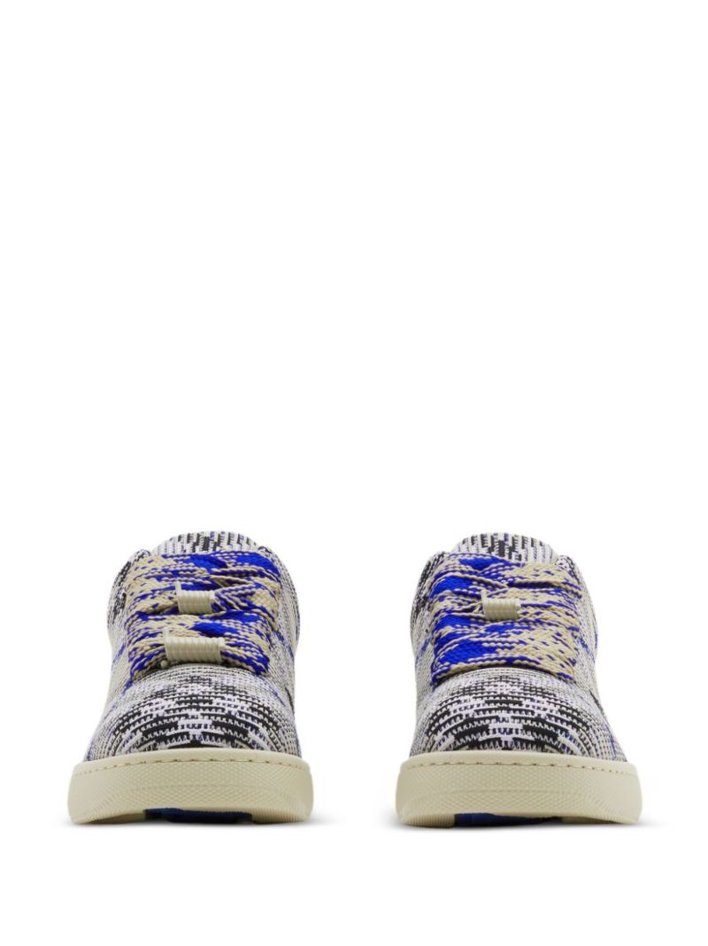 Box Plaid-check Sneakers