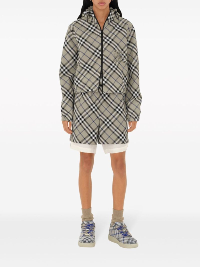 Box Plaid-check Sneakers
