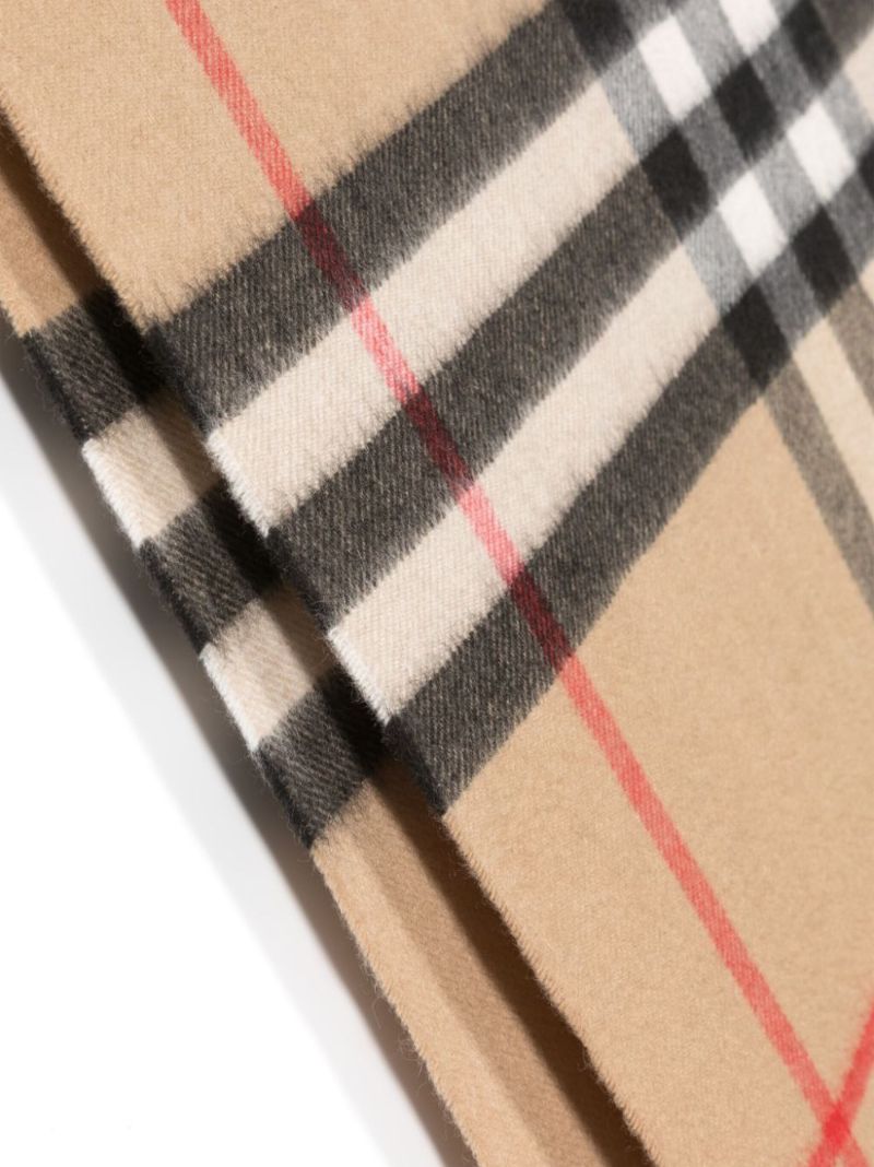Vintage Check Cashmere Scarf