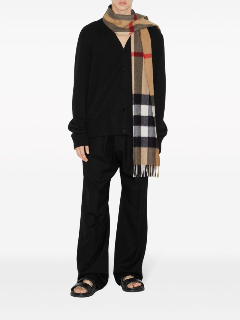 Vintage Check Cashmere Scarf